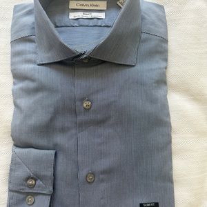 Calvin Klein Mens Dress Shirt